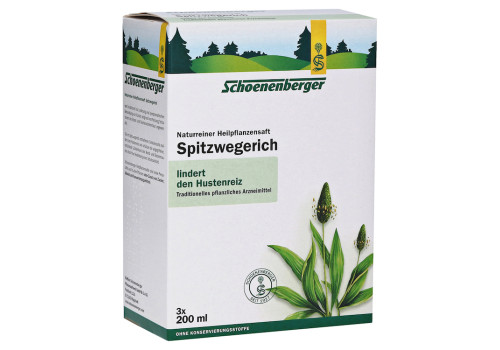 Spitzwegerich naturreiner Heilpflanzensaft Schoenenberger – PZN 700163 (PZN 700163)