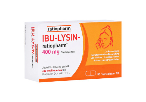 IBU-LYSIN-ratiopharm 400mg – PZN 16197884 (PZN 16197884)