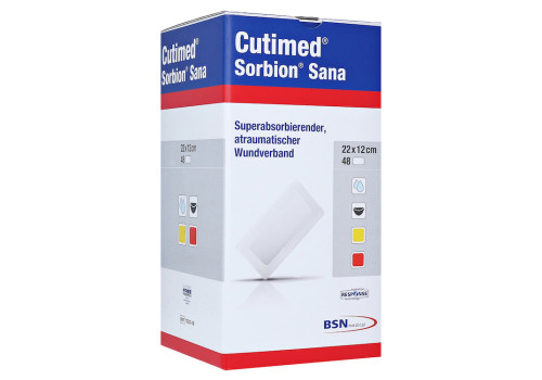 CUTIMED Sorbion SANA Wundauflage 12x22 cm – PZN 11361646 (PZN 11361646)