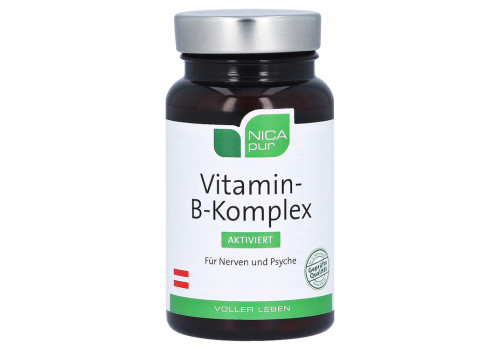 NICAPUR Vitamin B Komplex aktiviert Kapseln – PZN 11320268 (PZN 11320268)