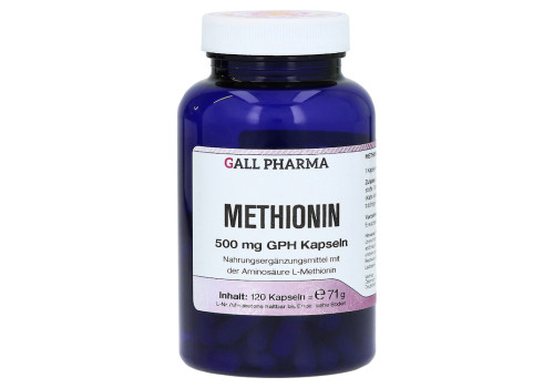 METHIONIN 500 mg GPH Kapseln – PZN 128326 (PZN 128326)