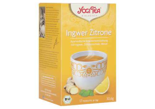 YOGI TEA Ingwer Zitrone Bio Filterbeutel – PZN 9687872 (PZN 9687872)