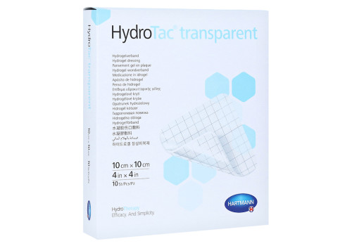 HYDROTAC transparent Hydrogelverb.10x10 cm – PZN 12801691 (PZN 12801691)