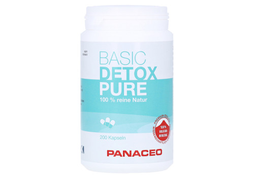 PANACEO Basic-Detox Pure Kapseln – PZN 16010101 (PZN 16010101)