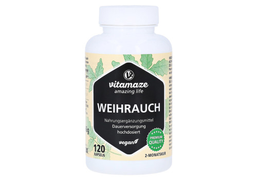 WEIHRAUCH 900 mg hochdosiert vegan Kapseln – PZN 16018663 (PZN 16018663)