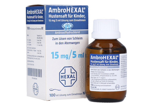 AmbroHEXAL Hustensaft für Kinder 15mg/5ml – PZN 3692346 (PZN 3692346)