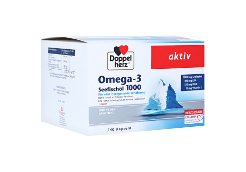 DOPPELHERZ Omega-3 Seefischöl 1000 Kapseln – PZN 16588550 (PZN 16588550)