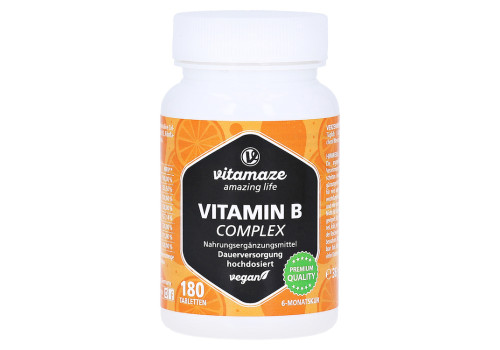 VITAMIN B COMPLEX hochdosiert vegan Tabletten – PZN 12741428 (PZN 12741428)