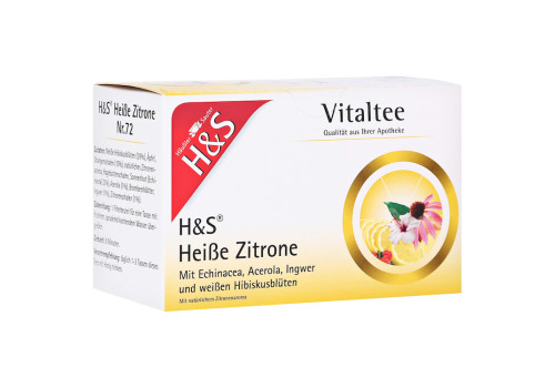 H&S heiße Zitrone Vitaltee Filterbeutel – PZN 11164087 (PZN 11164087)