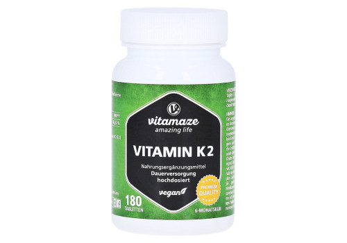 VITAMIN K2 200 µg hochdosiert vegan Tabletten – PZN 12741457 (PZN 12741457)