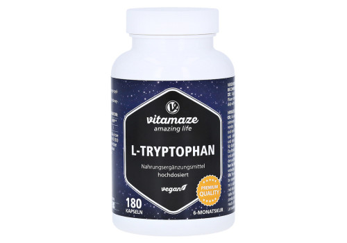 L-TRYPTOPHAN 500 mg hochdosiert vegan Kapseln – PZN 16018692 (PZN 16018692)