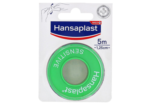 Hansaplast Fixierpflaster Sensitive 1,25 cmx5 m – PZN 4752168 (PZN 4752168)