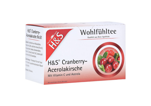 H&S Cranberry Acerolakirsche Filterbeutel – PZN 6582434 (PZN 6582434)