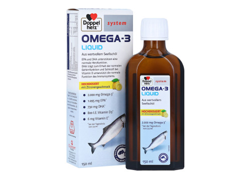 DOPPELHERZ Omega-3 Liquid system – PZN 15638381 (PZN 15638381)