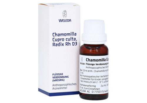 CHAMOMILLA CUPRO culta Radix Rh D 3 Dilution – PZN 1630097 (PZN 1630097)