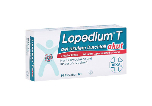 Lopedium T akut bei akutem Durchfall – PZN 3928406 (PZN 3928406)