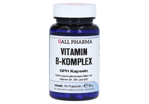 VITAMIN B KOMPLEX GPH Kapseln – PZN 3379572 (PZN 3379572)