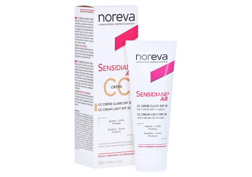 NOREVA Sensidiane AR getönte CC Creme hell LSF 30 – PZN 16628999 (PZN 16628999)