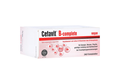 CEFAVIT B complete Filmtabletten – PZN 15298548 (PZN 15298548)