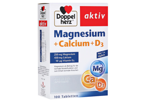 Doppelherz aktiv Magnesium + Calcium + D3 – PZN 773216 (PZN 773216)