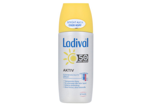 LADIVAL Aktiv Sonnenschutz Spray LSF 50+ – PZN 14241687 (PZN 14241687)