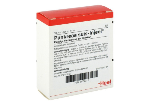 PANKREAS SUIS Injeel Ampullen – PZN 762313 (PZN 762313)