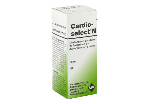 CARDIOSELECT N Tropfen – PZN 480017 (PZN 480017)