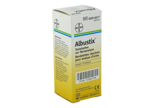 ALBUSTIX Teststreifen – PZN 1266154 (PZN 1266154)