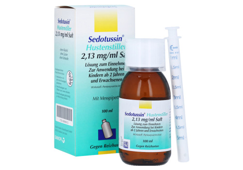 Sedotussin Hustenstiller 2,13mg/ml Saft – PZN 8896912 (PZN 8896912)