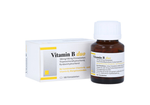 Vitamin B duo 100mg/100mg – PZN 7233670 (PZN 7233670)