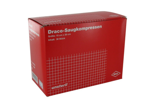 SAUGKOMPRESSEN unsteril 10x20 cm Draco – PZN 948785 (PZN 948785)