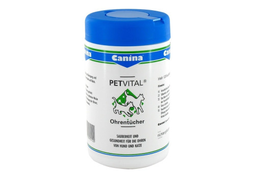 PETVITAL Feuchttücher f.Ohren vet. – PZN 969675 (PZN 969675)