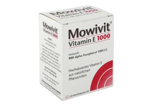 MOWIVIT Vitamin E 1000 Kapseln – PZN 836891 (PZN 836891)