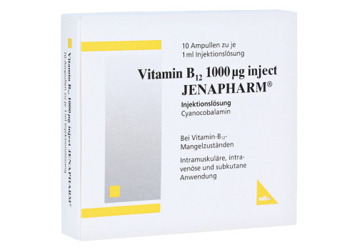 Vitamin B12 1.000 µg Inject Jenapharm Ampullen – PZN 7146994 (PZN 7146994)