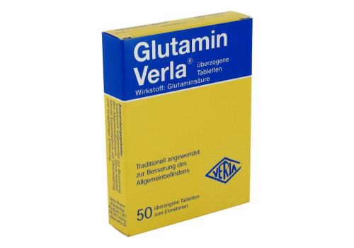 GLUTAMIN VERLA überzogene Tabletten – PZN 1919544 (PZN 1919544)