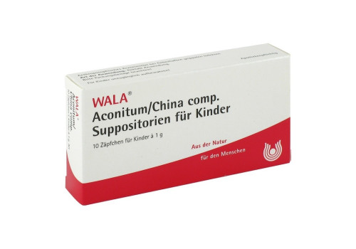 ACONITUM/CHINA comp.Kindersuppositorien – PZN 1880747 (PZN 1880747)