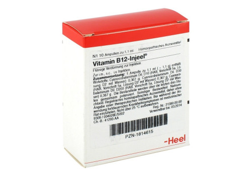 VITAMIN B12 INJEEL Ampullen – PZN 1814615 (PZN 1814615)