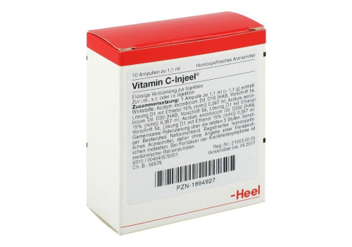 VITAMIN C INJEEL Ampullen – PZN 1894927 (PZN 1894927)