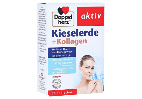 DOPPELHERZ Kieselerde+Kollagen Tabletten – PZN 16322237 (PZN 16322237)