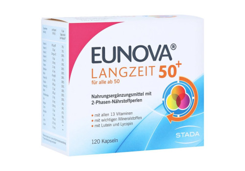 EUNOVA Langzeit 50+ Kapseln – PZN 11084425 (PZN 11084425)