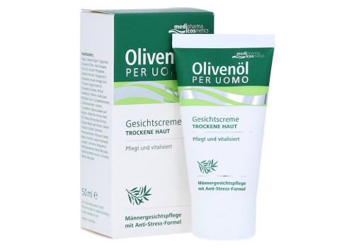 medipharma Olivenöl Per Uomo Gesichtscreme – PZN 3325234 (PZN 3325234)