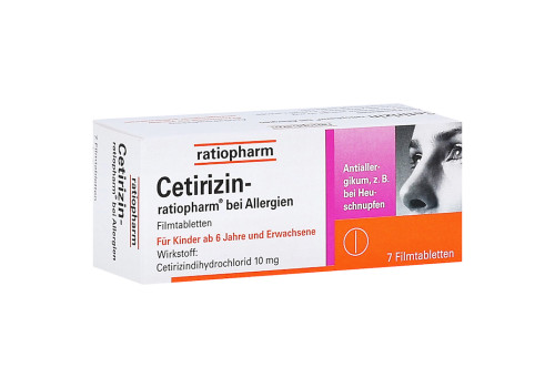 Cetirizin-ratiopharm bei Allergien – PZN 2158136 (PZN 2158136)