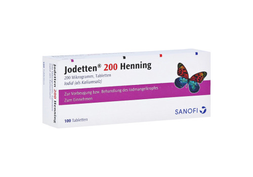 Jodetten 200 Henning 200 Mikrogramm – PZN 4926007 (PZN 4926007)