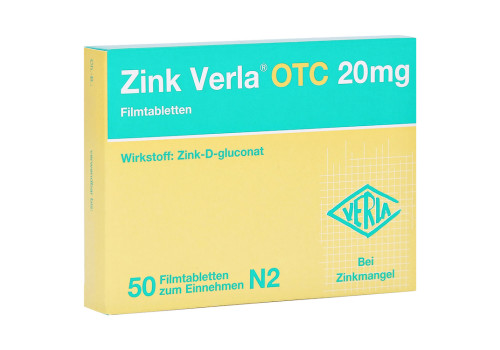 Zink Verla OTC 20mg – PZN 3000532 (PZN 3000532)