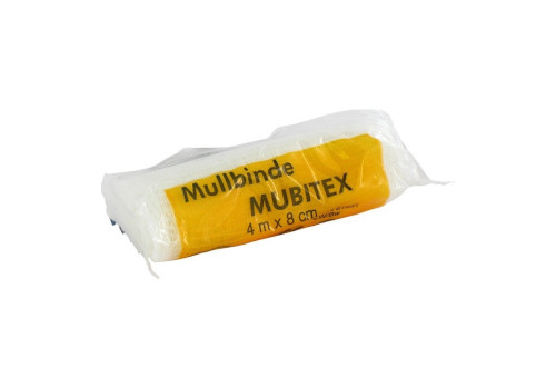 MUBITEX Mullbinden 8 cm einzeln in Cello – PZN 2795104 (PZN 2795104)