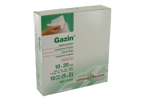 GAZIN Mullkomp.10x20 cm steril 8fach – PZN 3448994 (PZN 3448994)