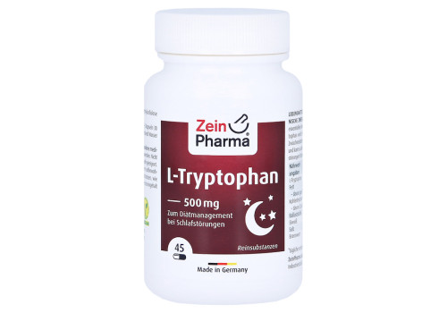 L-tryptophan 500mg aus Fermentation Kapseln – PZN 9542731 (PZN 9542731)