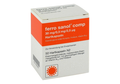 Ferro sanol comp 30mg/0,5mg/2,5µg – PZN 4869580 (PZN 4869580)