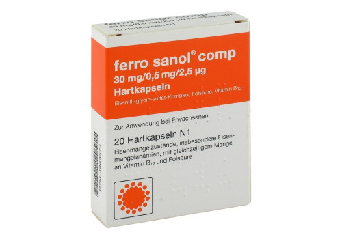 Ferro sanol comp 30mg/0,5mg/2,5µg – PZN 4869574 (PZN 4869574)