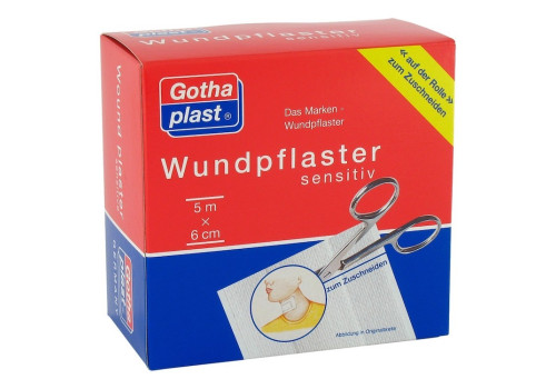 GOTHAPLAST Wundpfl.sensitiv 6 cmx5 m – PZN 4951229 (PZN 4951229)